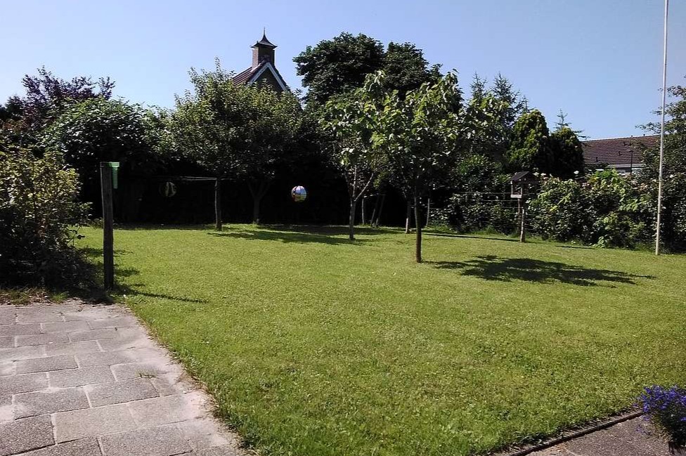 Een tuin om in te spelen.