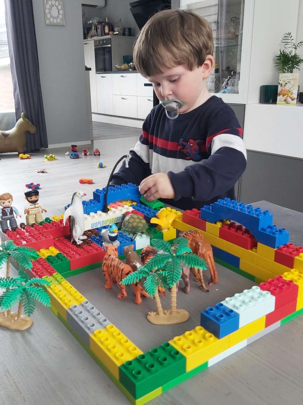 De fantasie erop los laten 