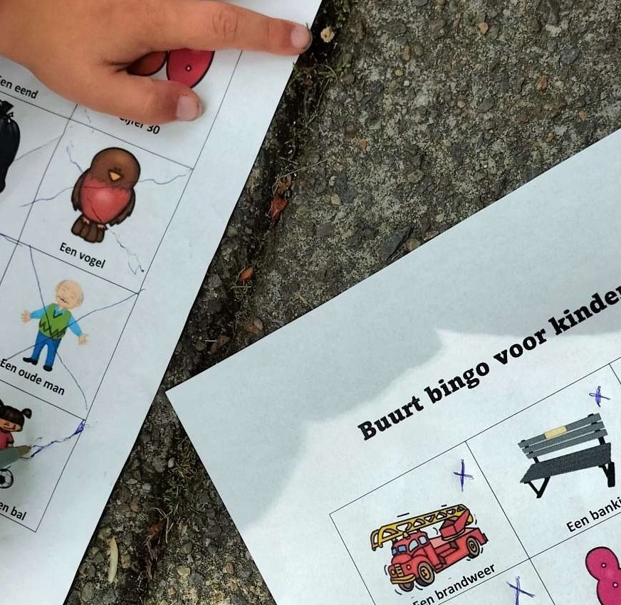 Een activiteit: buurtbingo