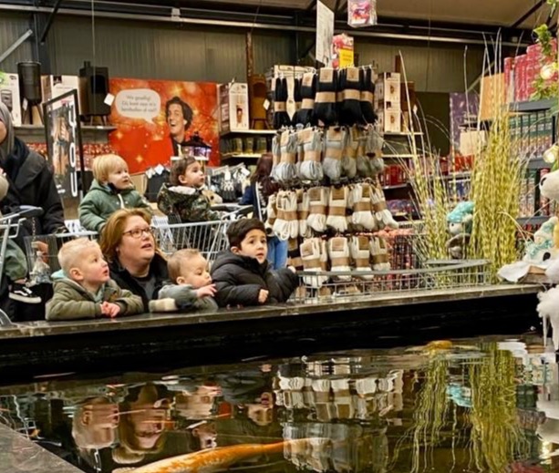 Opstap naar het tuincentrum 