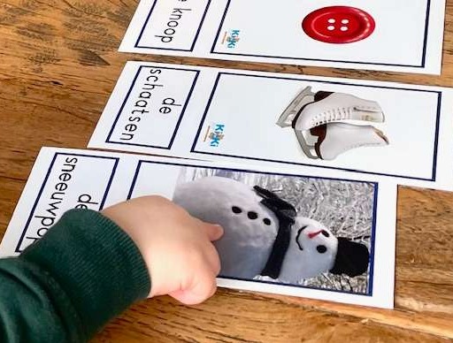 Woorden over thema "Kiki in de sneeuw"