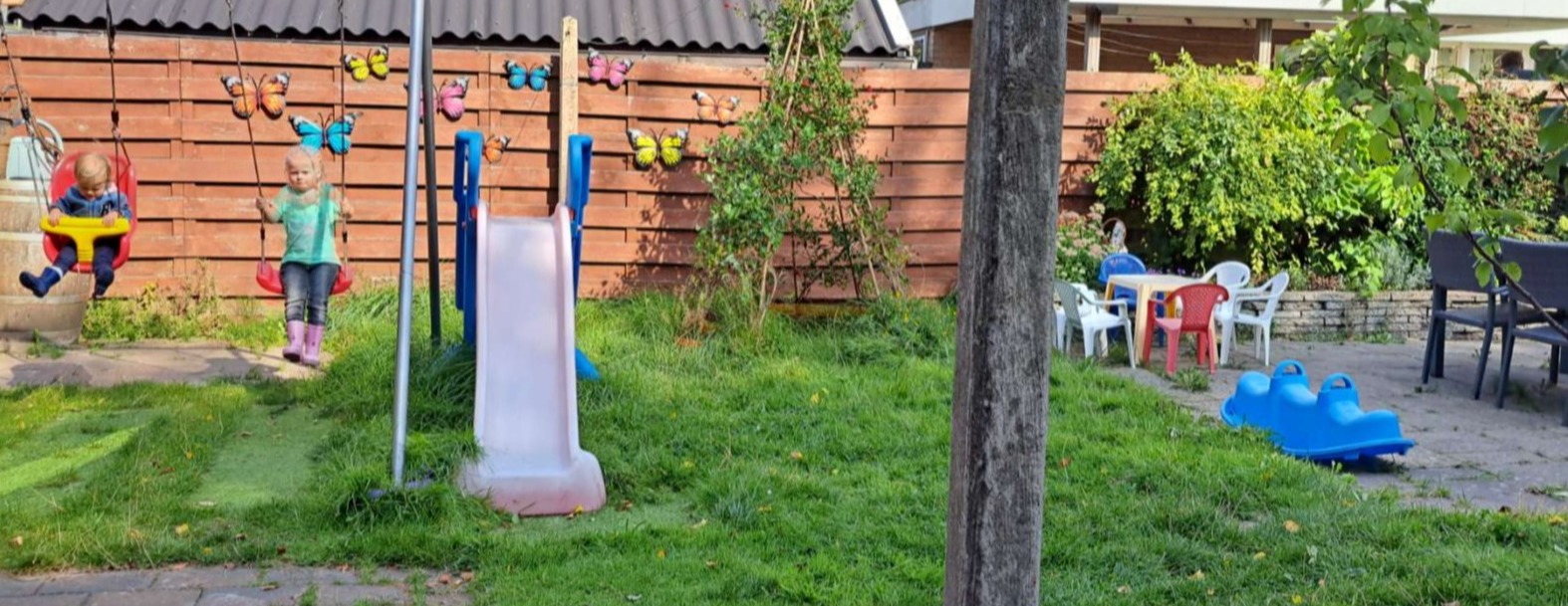 Heerlijke tuin om te spelen