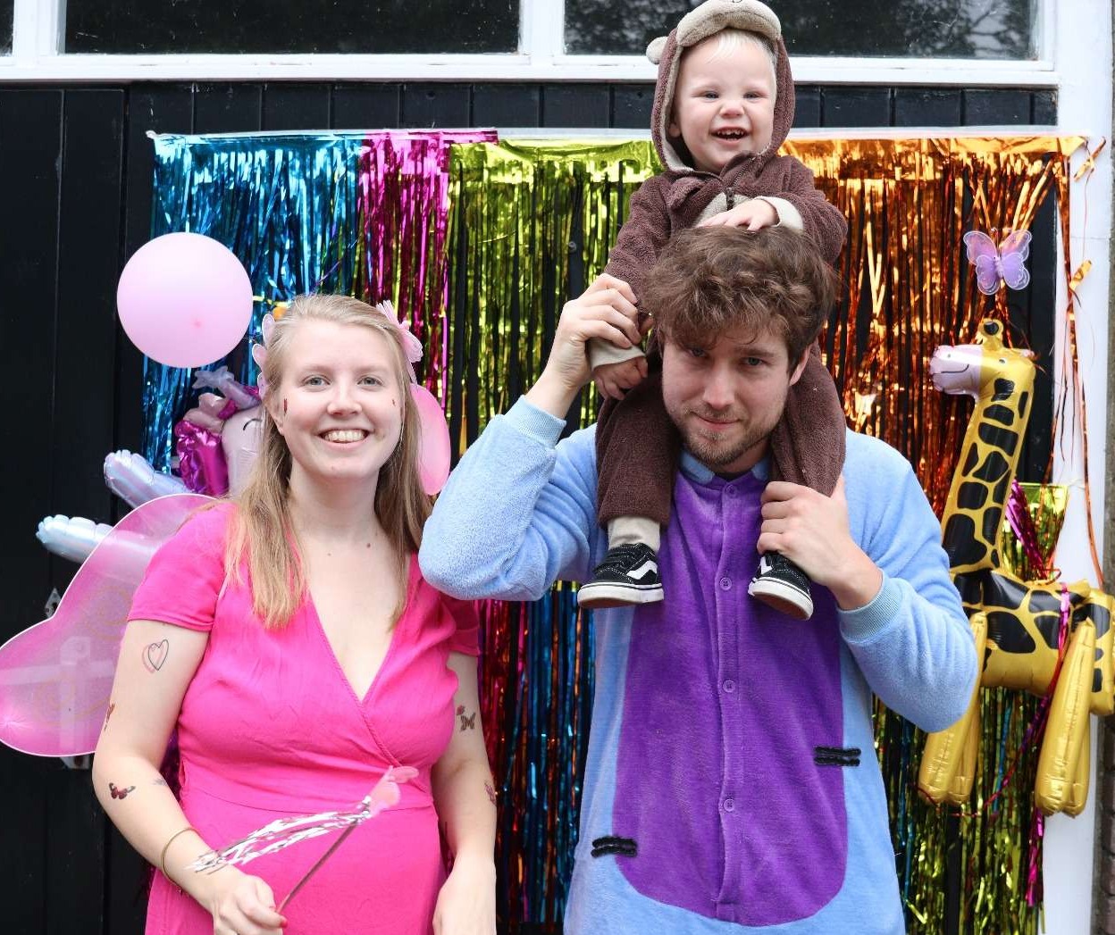 Verkleedfeestje met mijn gezin