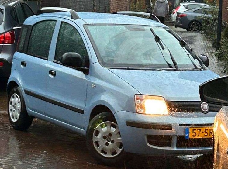 De auto waar ik mee rijd.